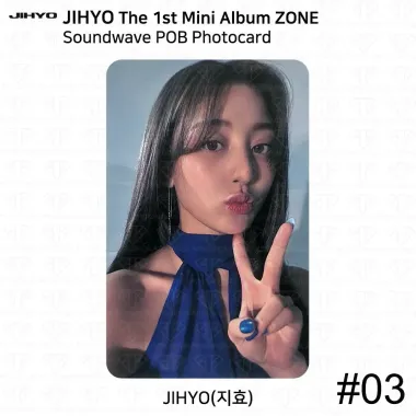 Thẻ ảnh Jihyo Twice chính hãng giá rẻ - Jihyo Zone solo chỉ 50k giảm từ 65k