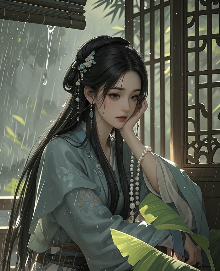 bộ ảnh anime cổ trang đẹp tinh tế
