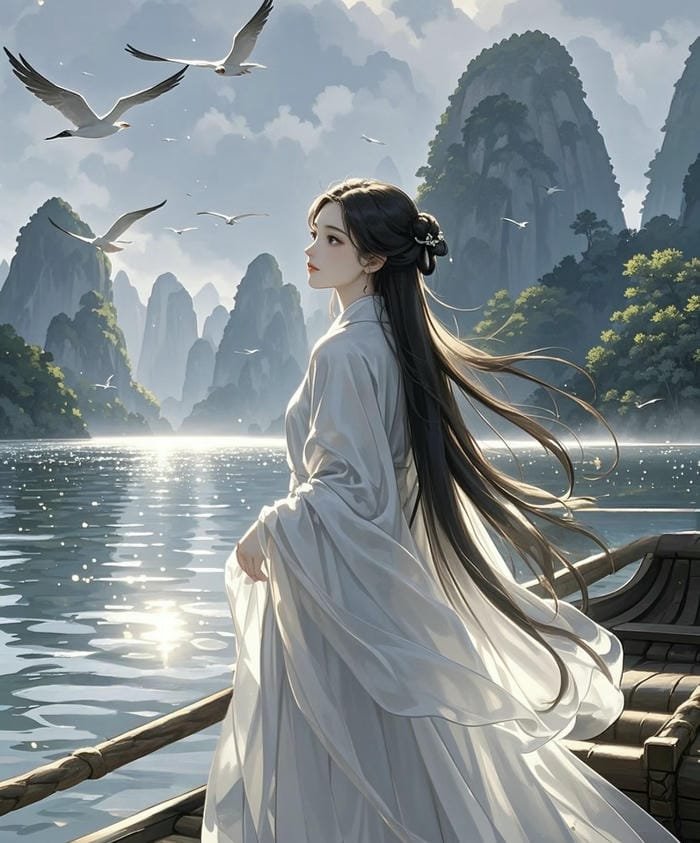 ảnh anime cổ trang nghệ thuật đẹp