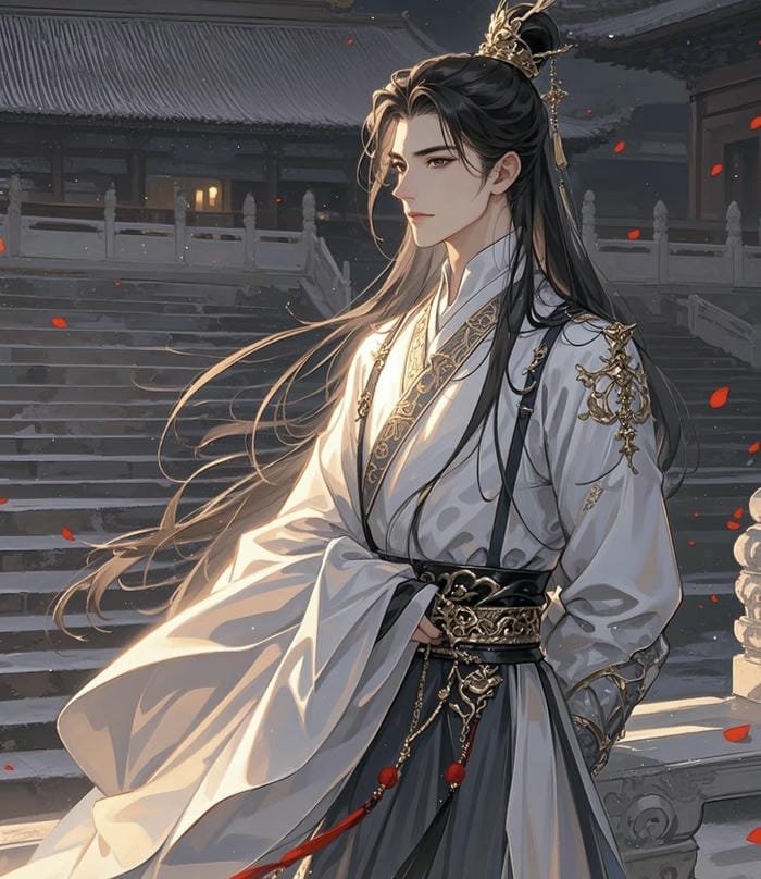 bộ ảnh anime cổ trang nam ngầu