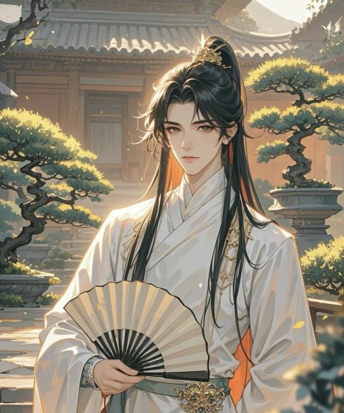 ảnh anime nam cổ trang Trung Quốc cổ phong
