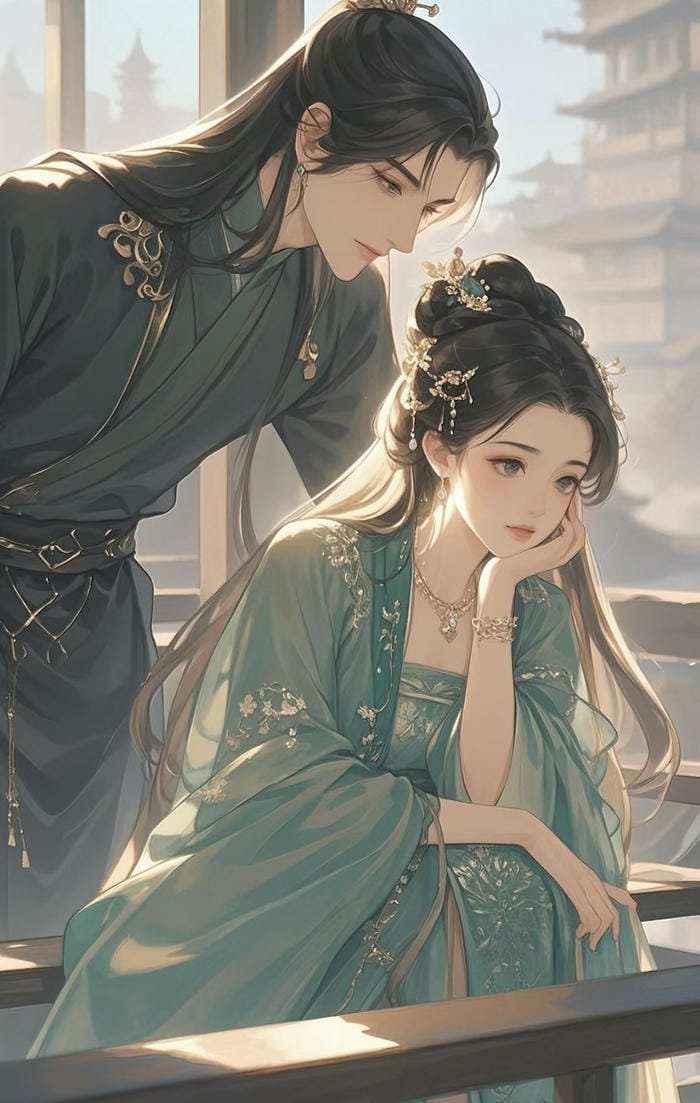 ảnh anime cổ trang đáng yêu