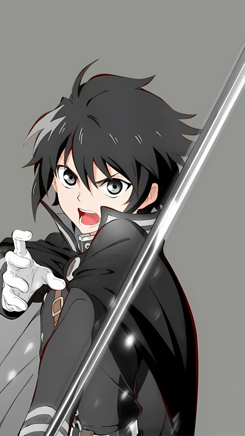 Hình ảnh nền Kirito và bạn bè chiến đấu