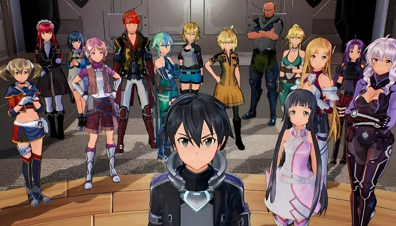 Ảnh nền máy tính Kirito và bạn bè đẹp nhất