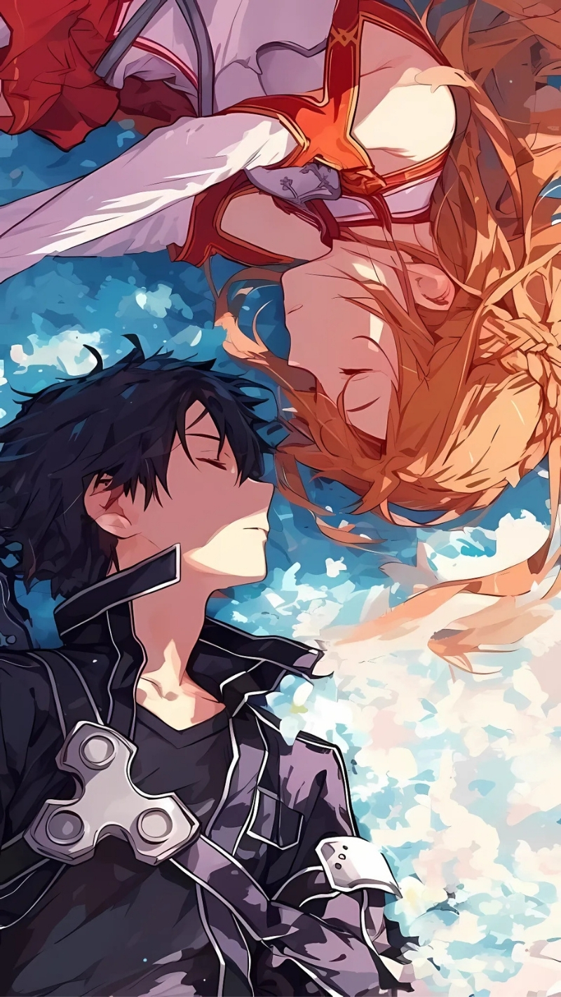 Ảnh nền Kirito và Asuna cực chất