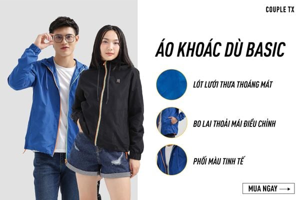 REVIEW 4 MẪU ÁO KHOÁC MỚI NHẤT CỦA COUPLE TX