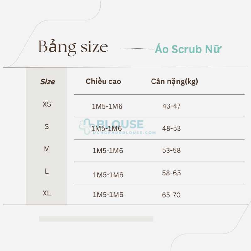 Áo Scrub Nữ – Màu Xanh Nõn Chuối