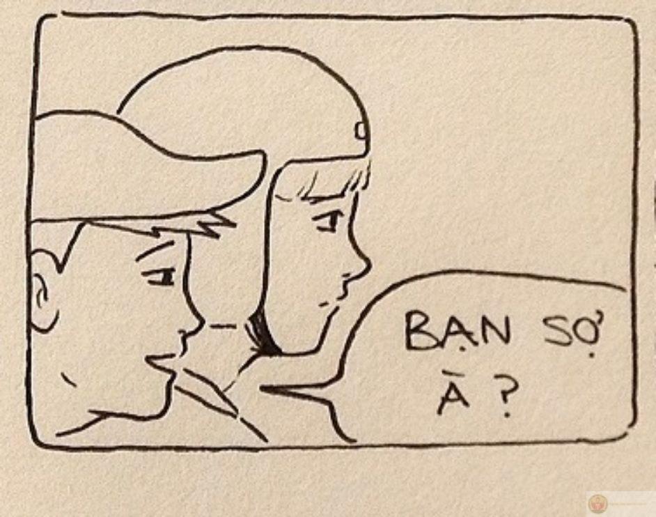 Bạn sợ à meme