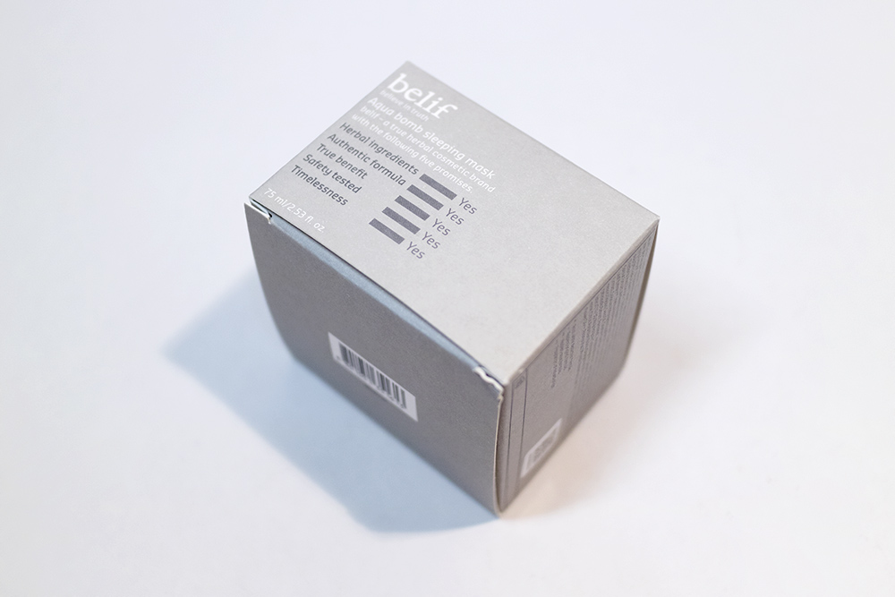 BONIIK Kbeauty Review Belif Aqua Bomb Sleeping Mask