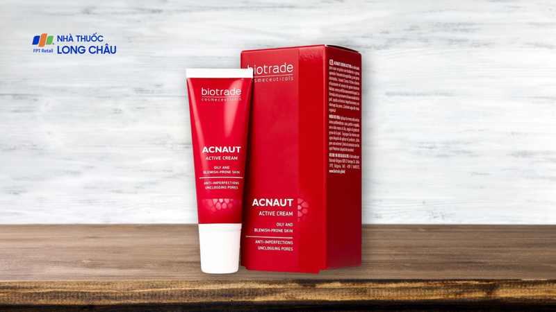 Kem bôi Biotrade Acnaut Active Cream hỗ trợ cải thiện mụn viêm (15ml)