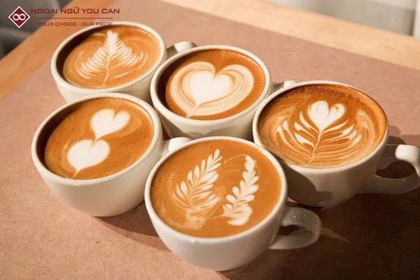 tieng trung ve cac loai do uong cafe