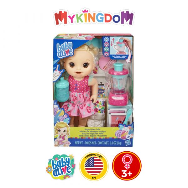 Điểm danh những bộ đồ chơi búp bê Baby Alive hay nhất cho bé