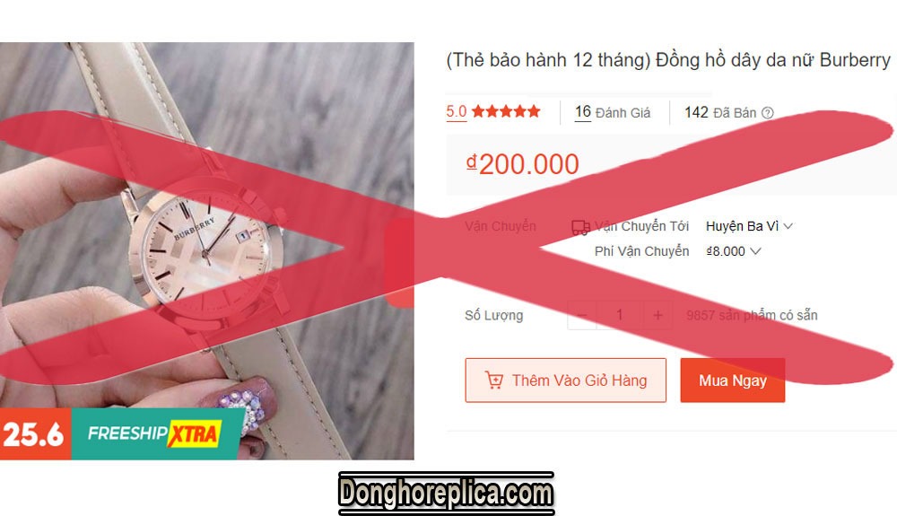 Cách nhận biết và Check mã Code đồng hồ Burberry chính hãng chuẩn