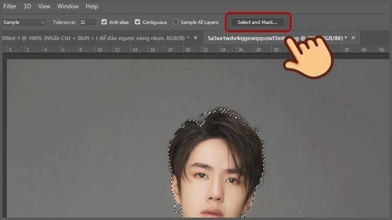 Chỉnh cho nét cắt được mềm mịn hơn