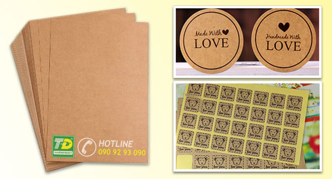 Giấy In Decal Da Bò
