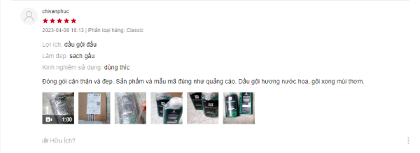 Romano hương nước hoa classic được khách hàng đánh giá có mùi thơm dễ chịu