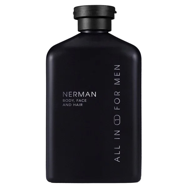 Sữa tắm - Dầu gội hương nước hoa nam cao cấp Gentleman 3 in 1 Nerman