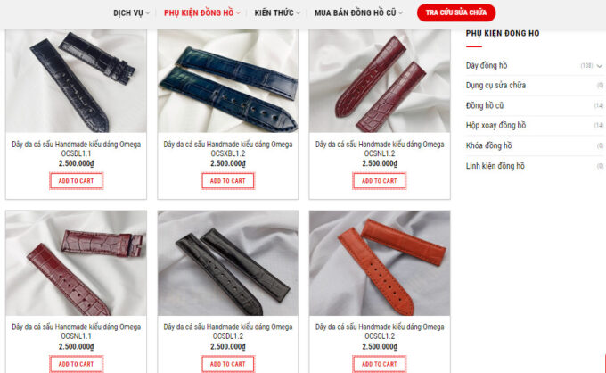 Dây đồng hồ da cá sấu handmade cao cấp giá ưu đãi duy nhất hôm nay