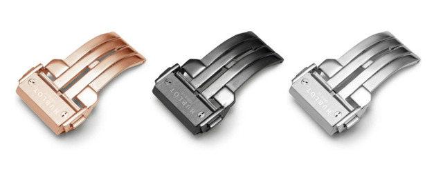 Nhận biết khóa dây đồng hồ Hublot chính hãng.