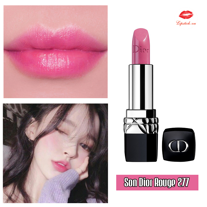 Son Dior Rouge 277 Osee Màu Hồng Cánh Sen