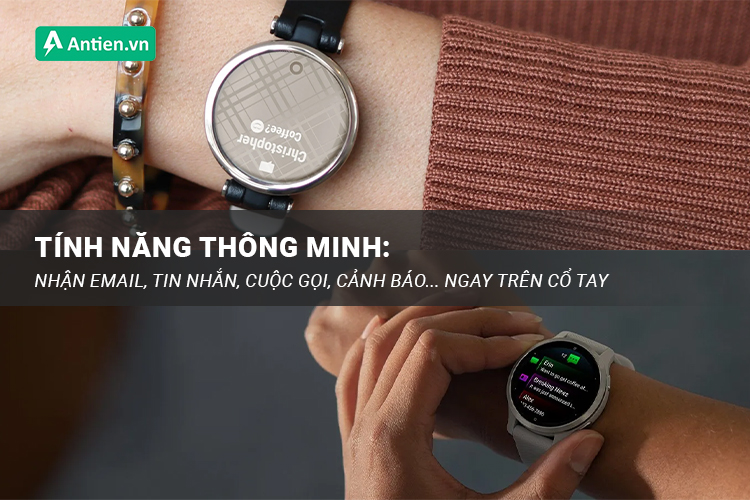 Đồng hồ Garmin đủ thông minh để cùng nàng chinh phục mọi ngày sống