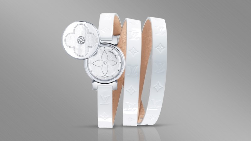 Dây đồng hồ Louis Vuitton chính hãng được làm từ da thật hoặc kim loại chất lượng