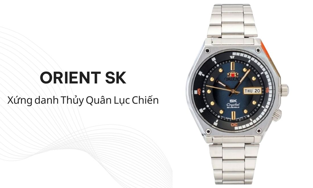 Orient SK mang đến sự mạnh mẽ, cuốn hút và bền bỉ