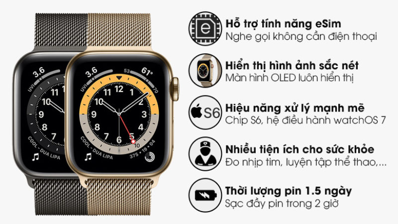Sở hữu ngay TOP đồng hồ thông minh dây kim loại tốt nhất tại TGDĐ