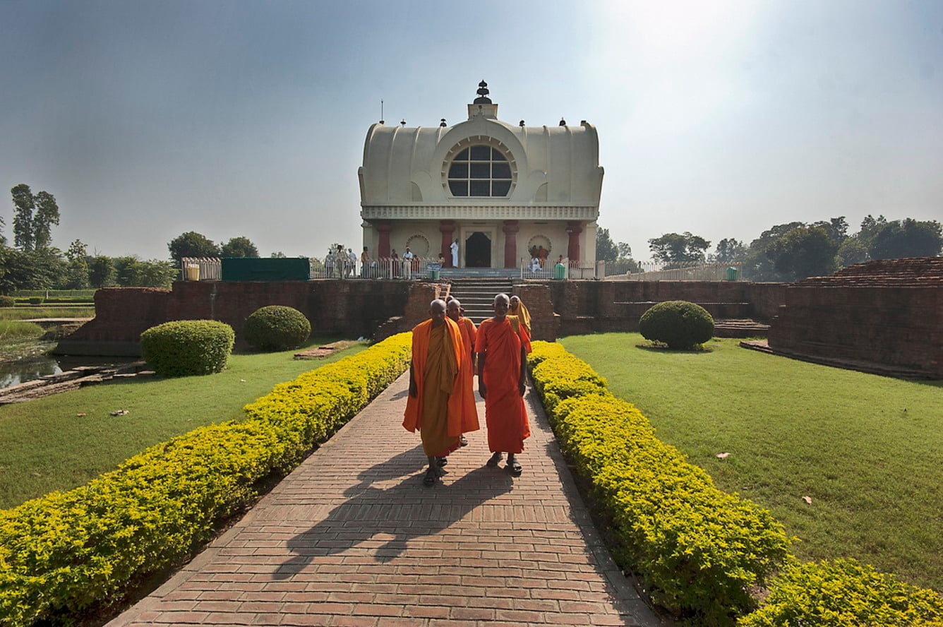Kushinagar - nơi Đức Phật nhập niết bàn. Ảnh: Internet