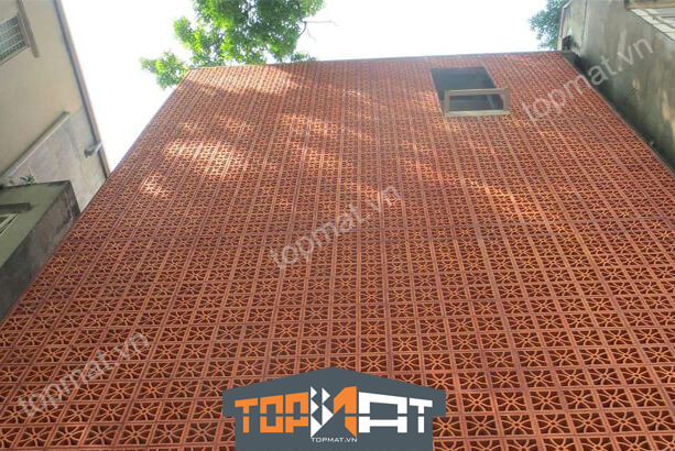 gạch bông gió tứ diệp 3