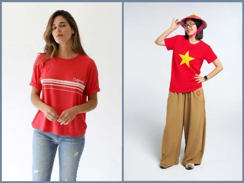 nữ da ngăm đen nên mặc áo phông màu gì