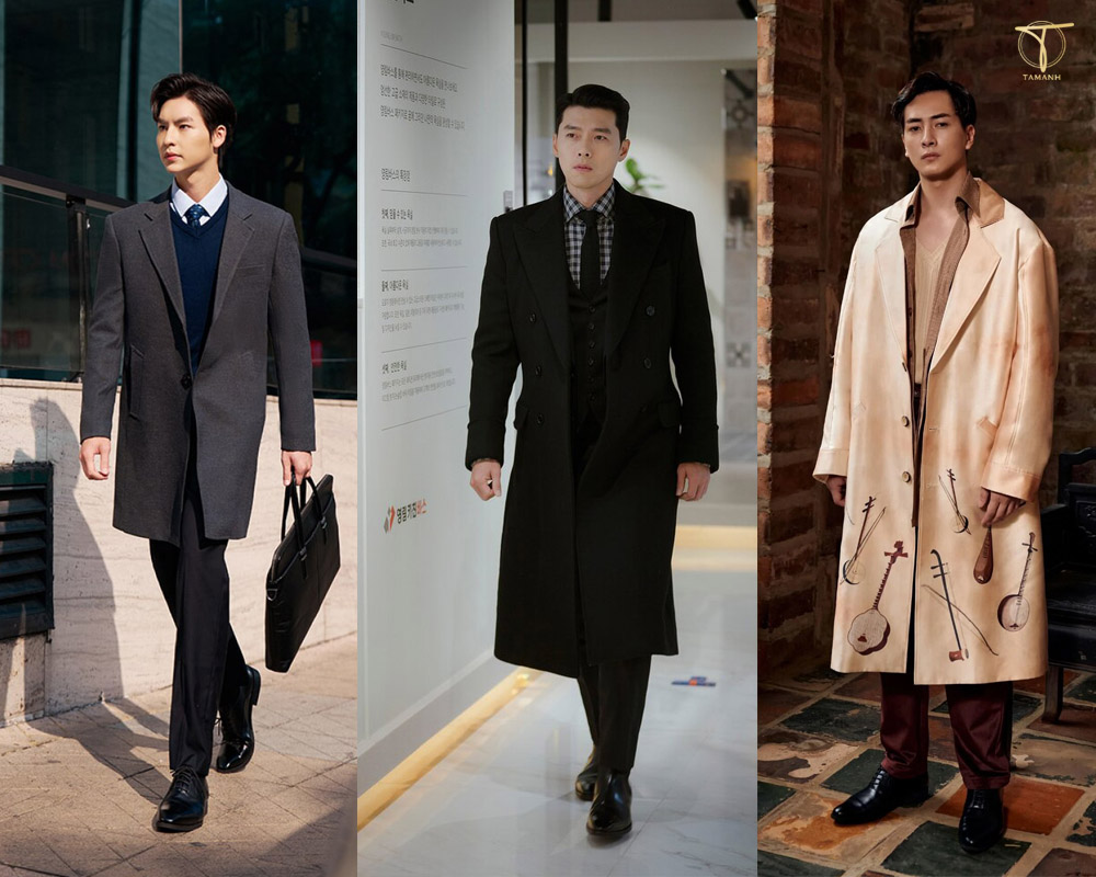 chuẩn gentleman với áo khoác dáng dài (măng tô)