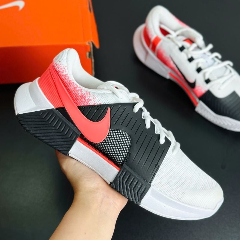 Giày Pickleball Nike Court Lite 4 - FD6574-100 - Màu Trắng Đen
