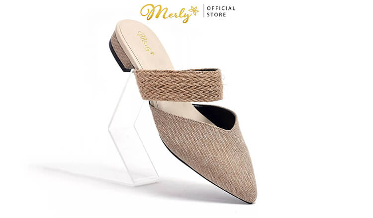 mua giày sục nữ hàng hiệu chính hãng Merly