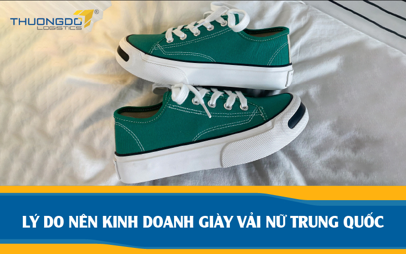 Nguồn nhập sỉ giày vải nữ Trung Quốc giá rẻ giúp “buôn một lãi mười”