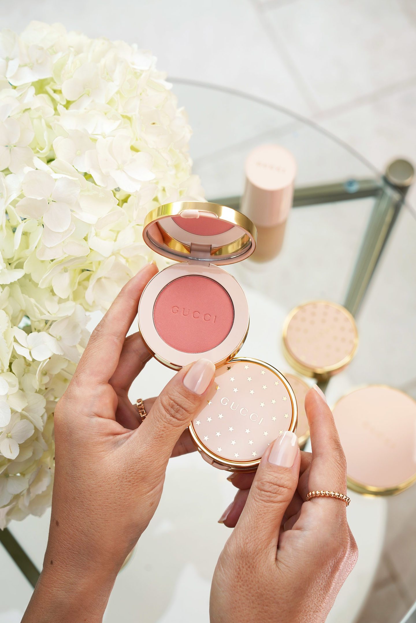 Gucci Beauty Luminous Matte Beauty Blush swatches
