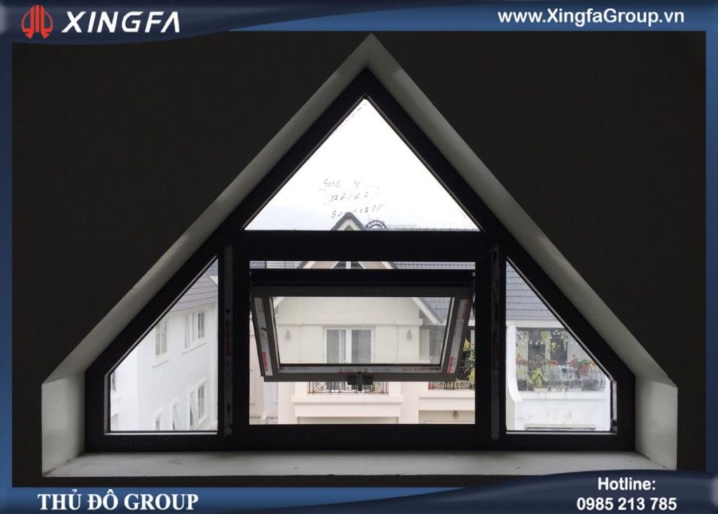 MẪU CỬA NHÔM XINGFA ĐẸP | CỬA SỔ MỞ HẤT 1 CÁNH