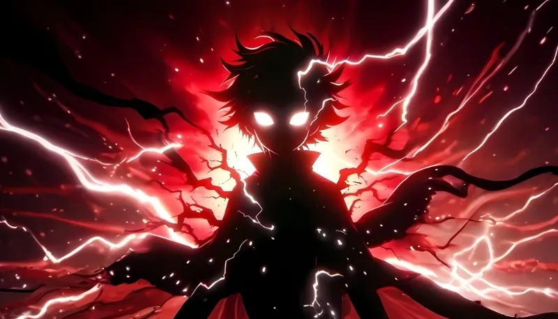 Avatar ác quỷ anime với tông màu lạnh lùng