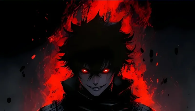 Bộ ảnh đại diện ác quỷ anime tông màu đa dạng