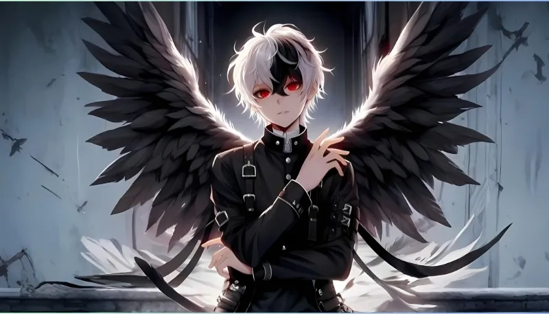 Ảnh anime thiên thần và ác quỷ đẹp nhất với bố cục ấn tượng