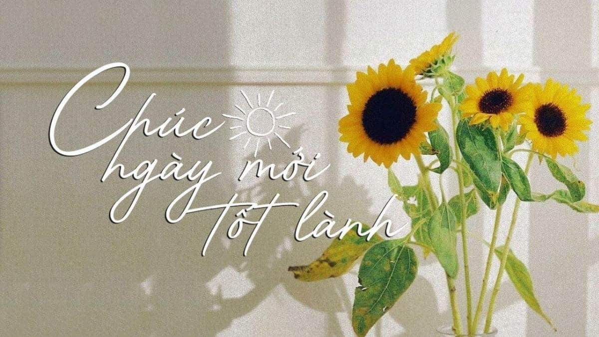 Hình ảnh chúc ngày mới vui vẻ