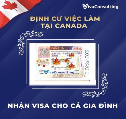 nhận visa cho cả gia đình chị h 2