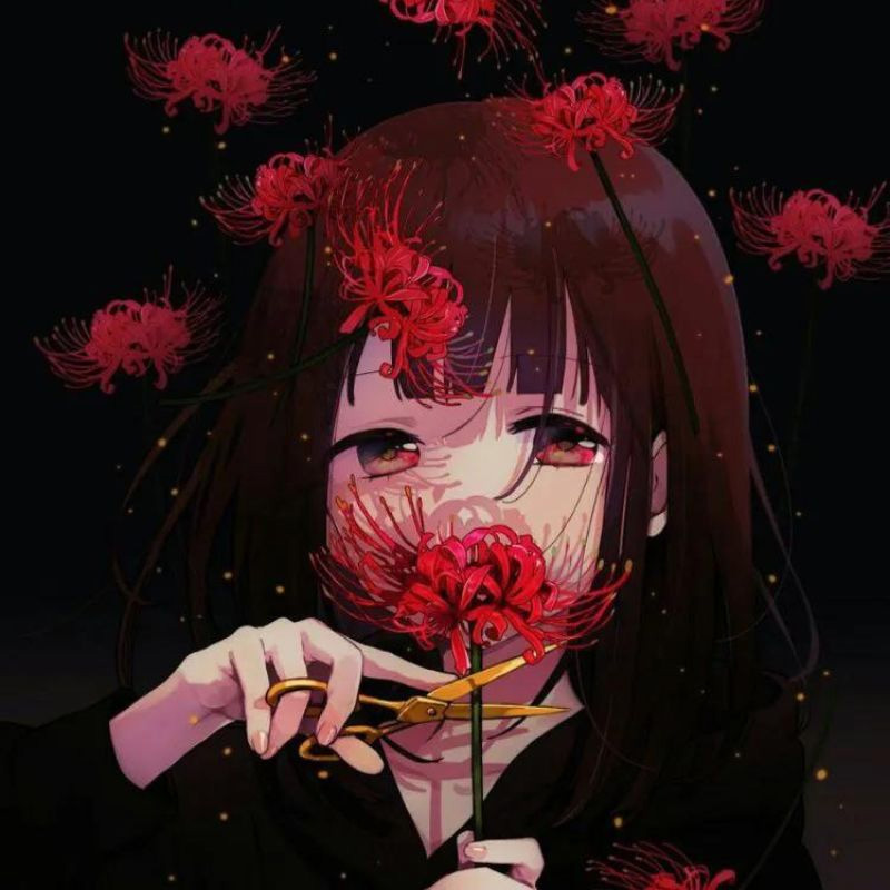 Ảnh anime nữ buồn ẩn chứa câu chuyện của nhân vật