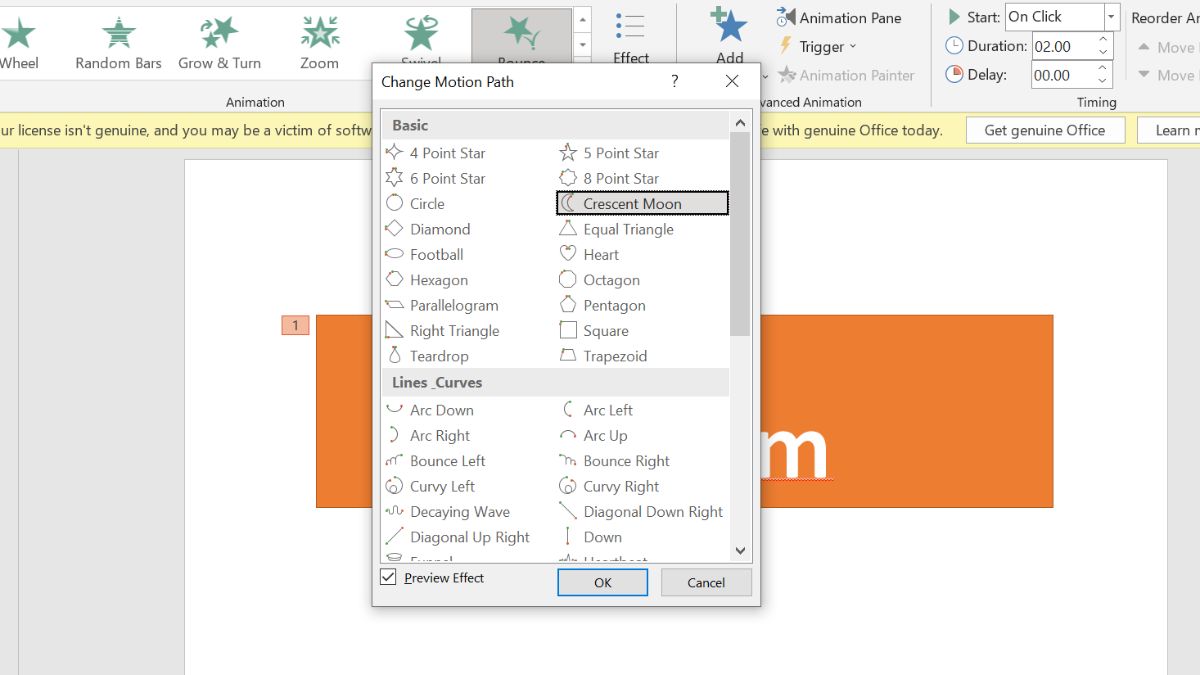 Bước 3: Cách làm hiệu ứng cho chữ trong Powerpoint