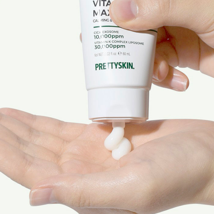 Kem Dưỡng Phục Hồi Cấp Ẩm Đa Tầng Pretty Skin Vita K-Cica Max Calming & Recovery Cream