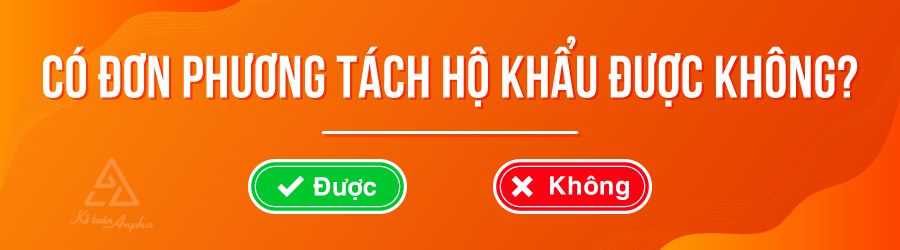 Tách hộ là gì? Quy định và điều kiện Tách Hộ Khẩu cùng nhà