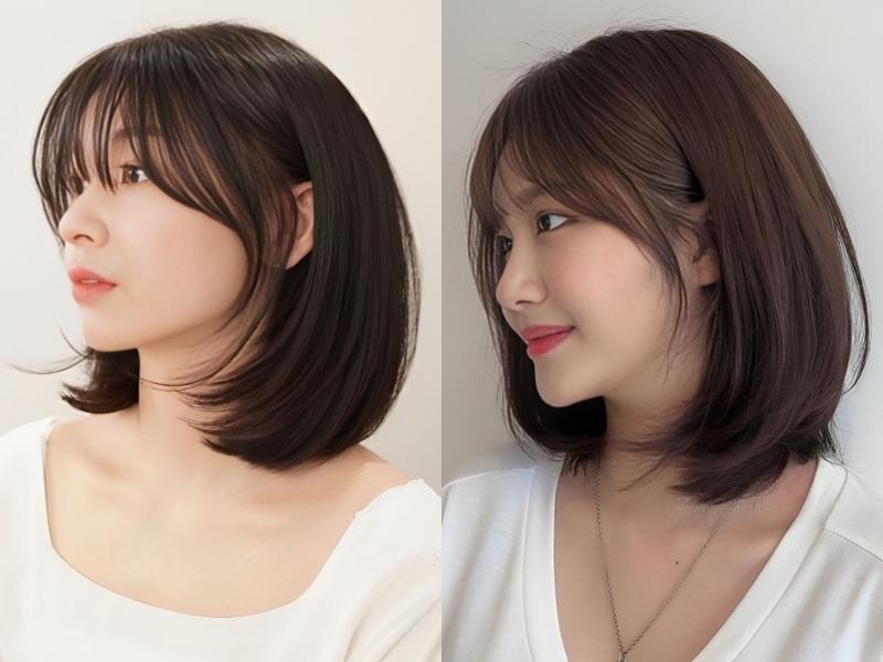 Tóc Sole Nhật ngắn ngang vai