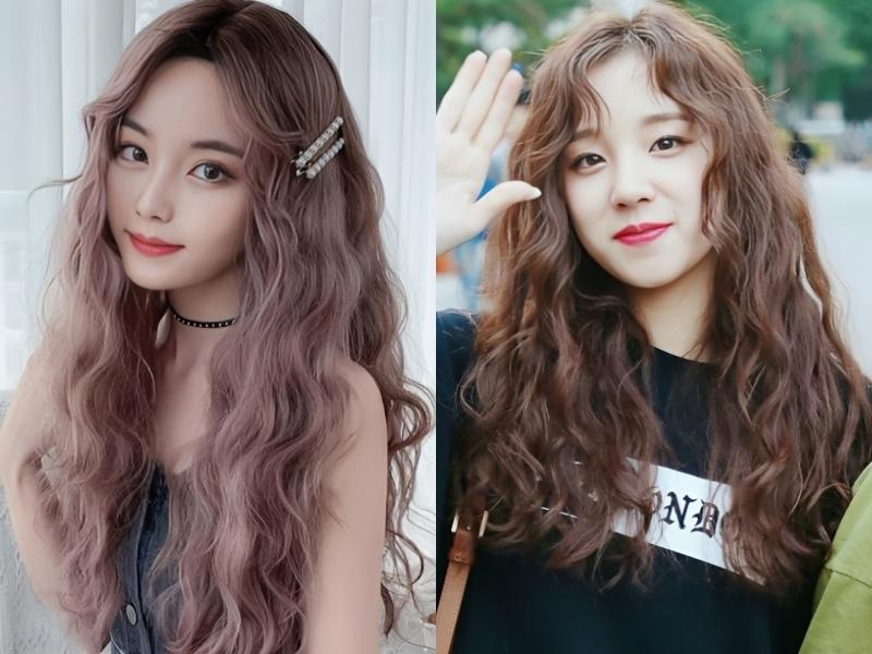 Tóc xoăn tít kiểu sợi mì
