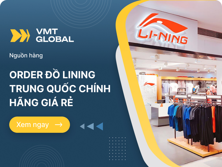 Order đồ Lining Trung Quốc chính hãng giá tốt