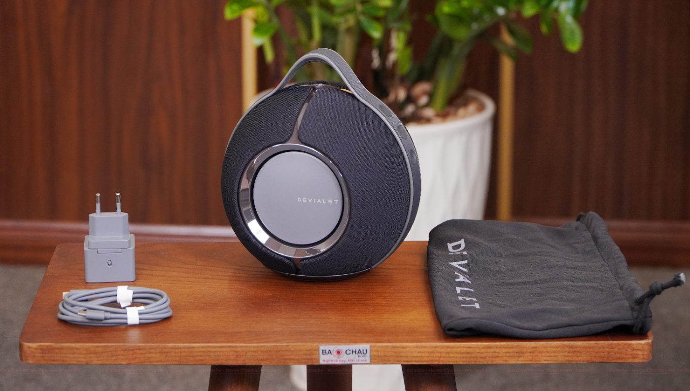 Loa Devialet Mania (Pin 10h, Chống Nước IPX4, 176W, Bluetooth 5.0)